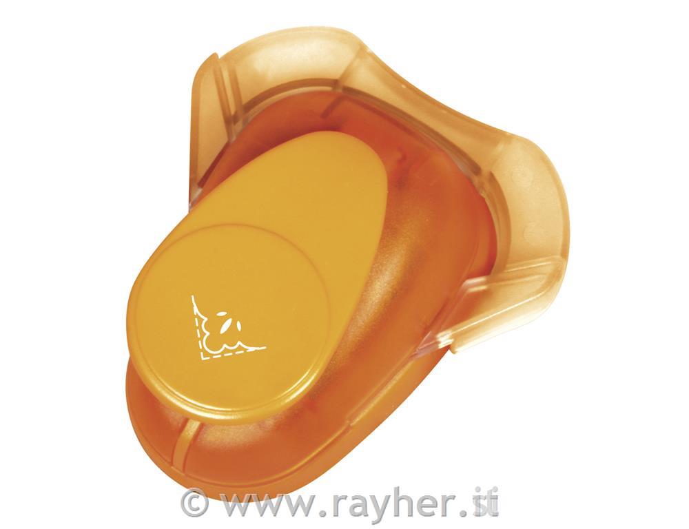 Perforatore angolo: fiore 2,54cmo(1"), bus.blister 1pz