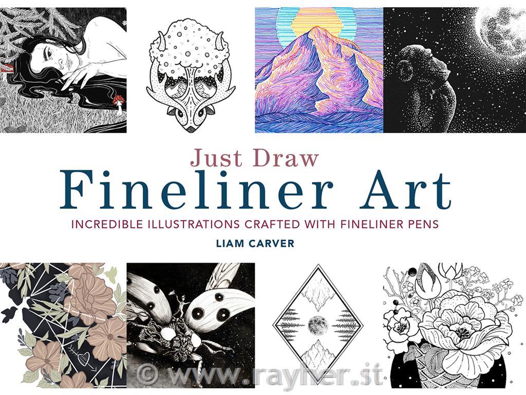 LIBRO JUST DRAW FINELINER ART