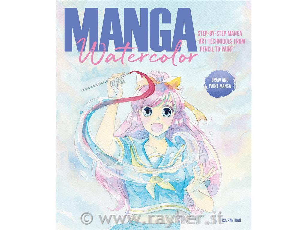 Knjiga Manga Watercolor