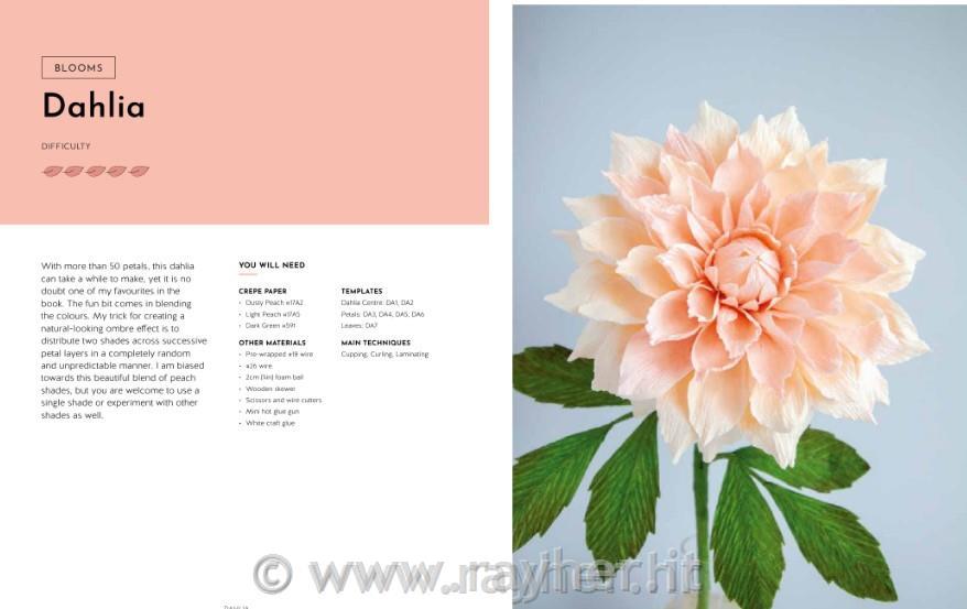 Libro Knjiga Crepe Paper Blooms, Bugs &Butterflies