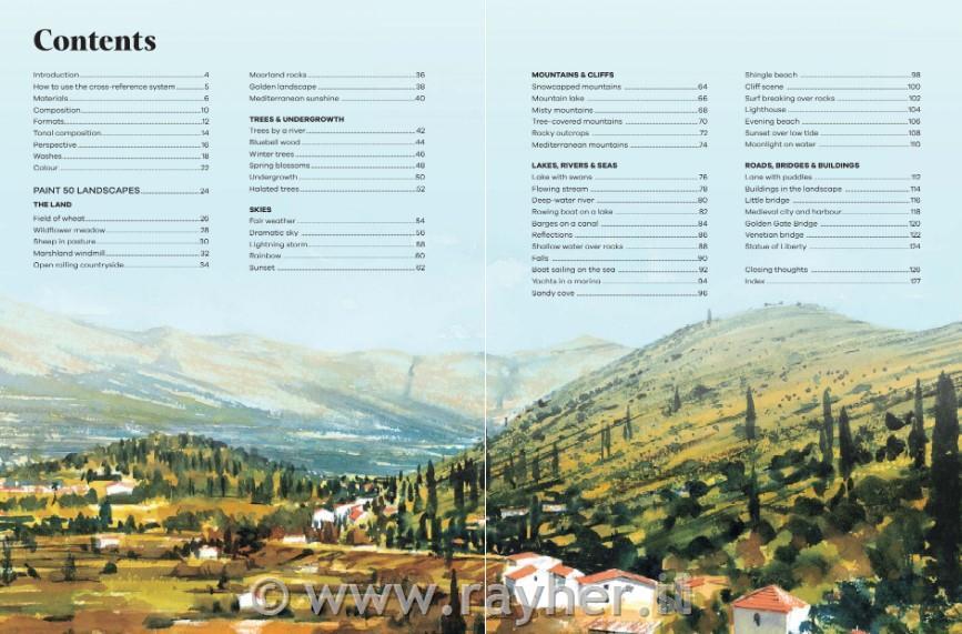 Knjiga Paint 50 Landscapes