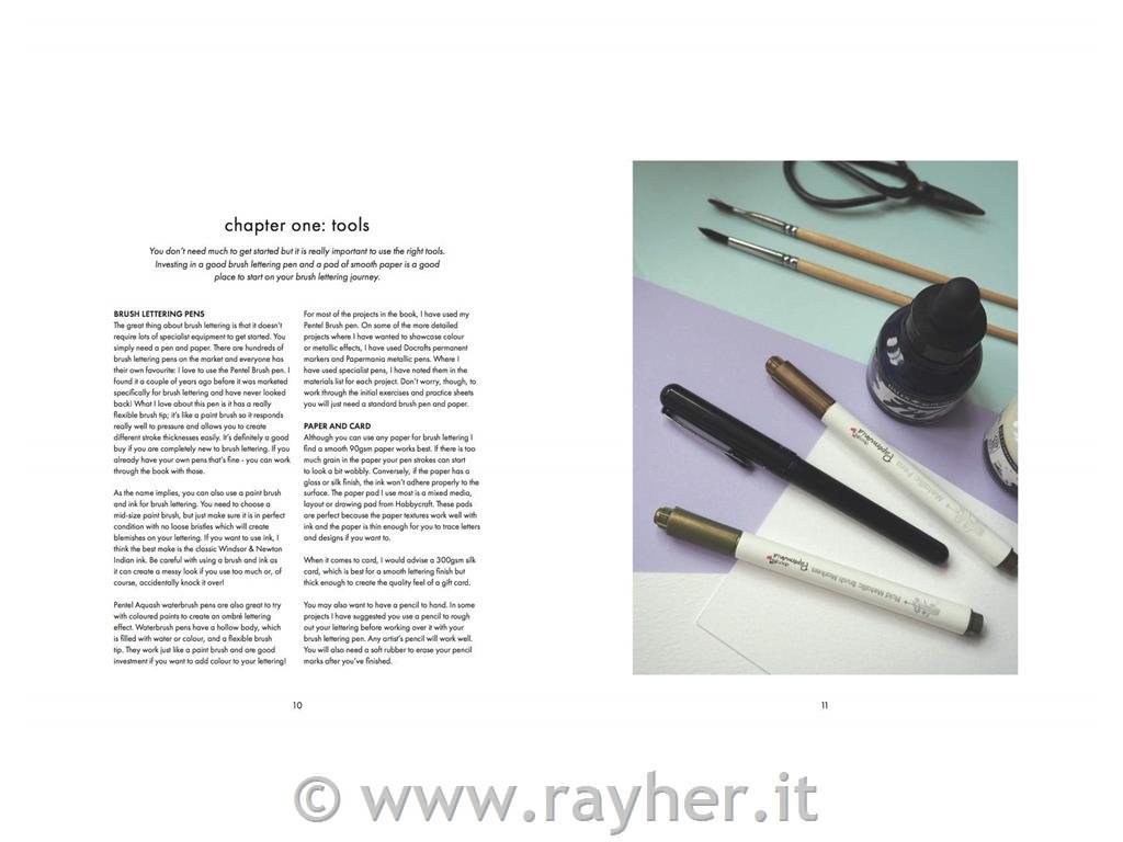 Knjiga Modern Brush Lettering