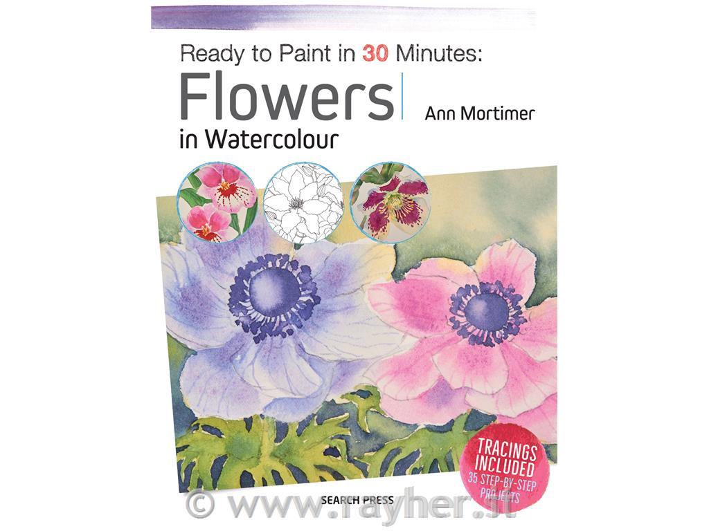 LIBRO FLOWERS IN WATERCOLOUR