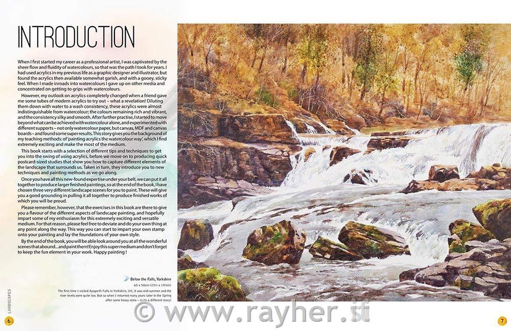 Libro Landscapes in Acrylics