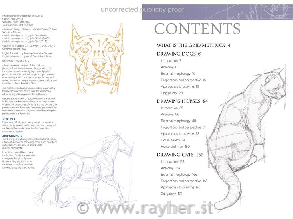 Book Drawing Animals Using Grids