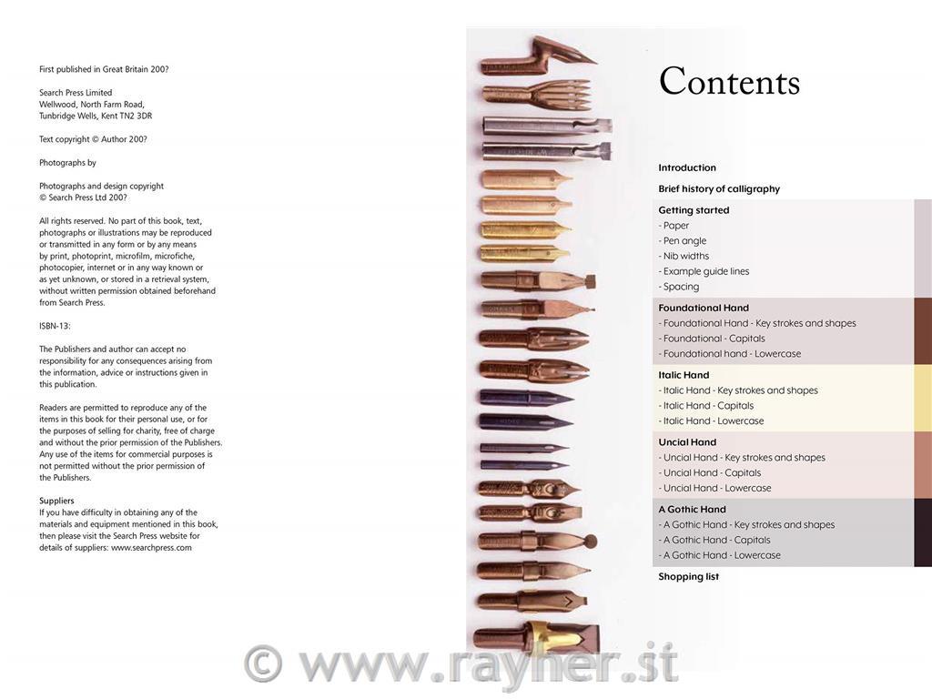 Knjiga Pocket Guide to Calligraphy