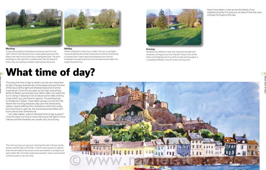 Knjiga Sketching Outdoors