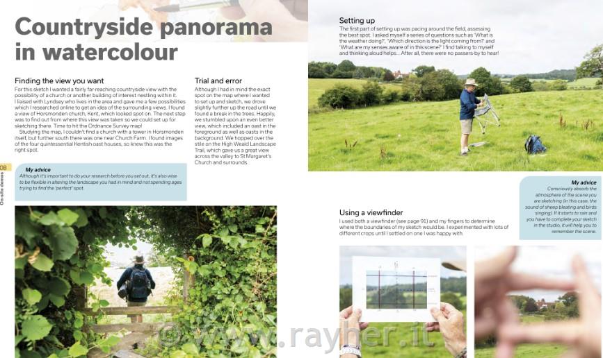 Knjiga Sketching Outdoors