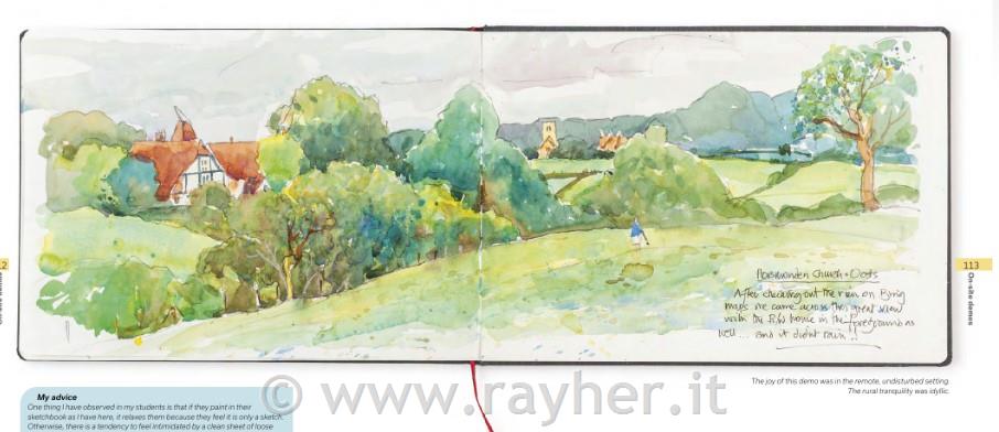 Knjiga Sketching Outdoors