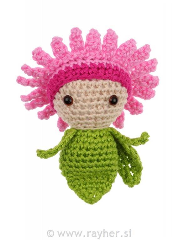 Knjiga Amigurumi Flower Babies