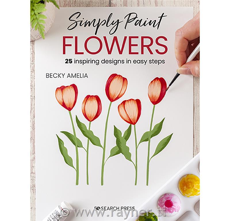 Book Simply Paint Flowers