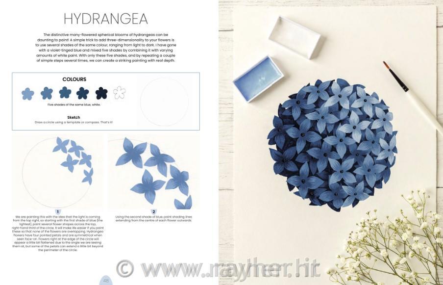 Book Simply Paint Flowers