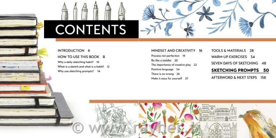 Book Sketchbook Challenge