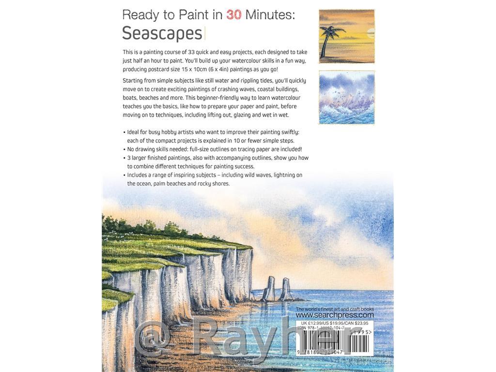 Libro Ready to Paint in 30 Minutes:Seascapes