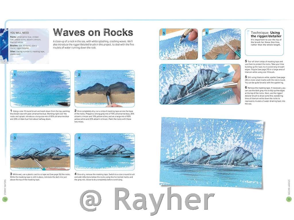 Libro Ready to Paint in 30 Minutes:Seascapes