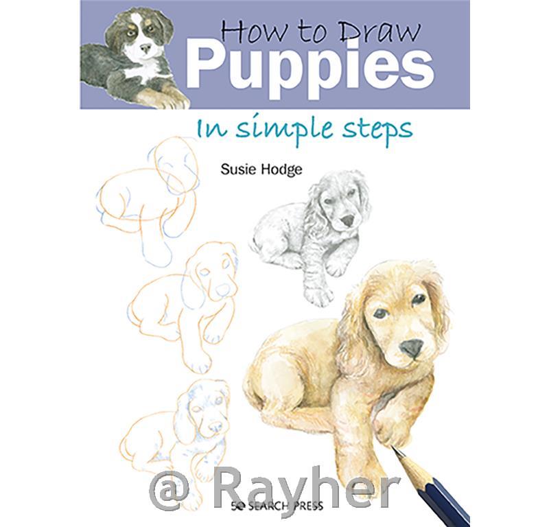 Libro How to Draw: Puppies