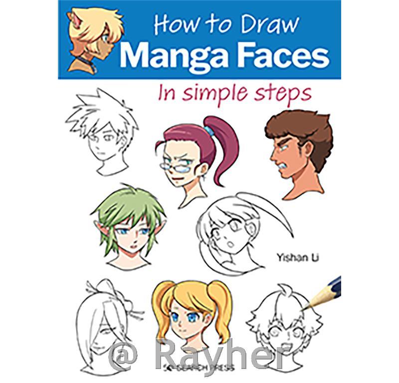 Libro How to Draw: Manga Faces