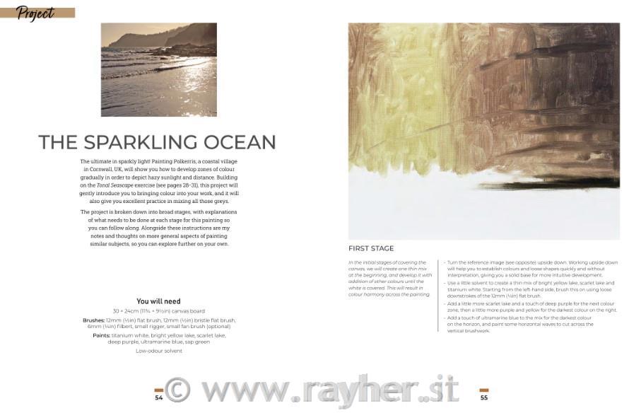 Book Painting into the Light