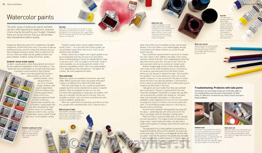 Knjiga Complete Guide to Watercolour