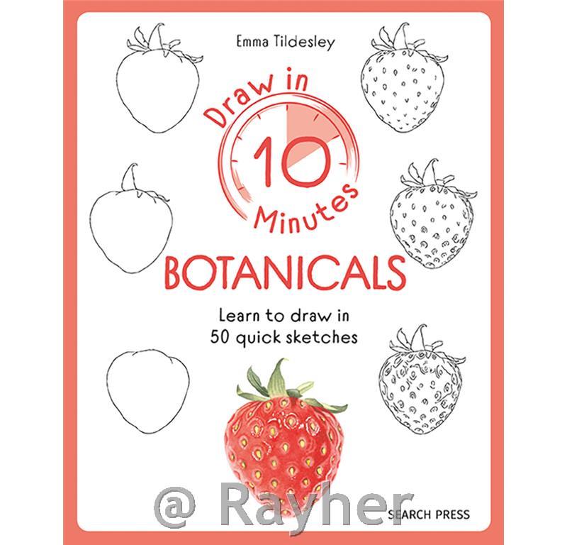 Libro Draw in 10 Minutes: Botanicals