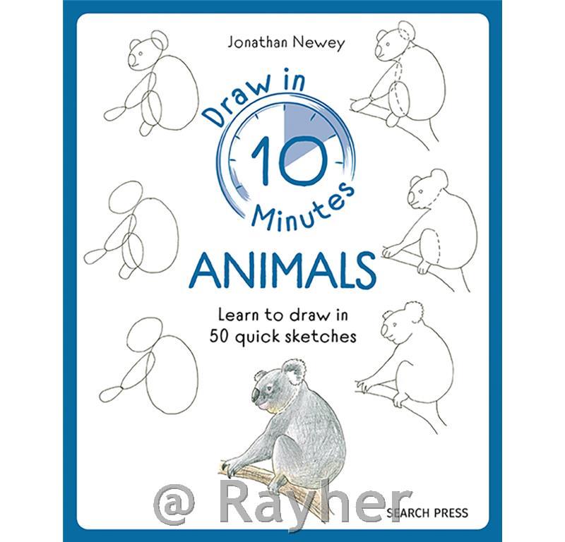 Libro Draw in 10 Minutes: Animals