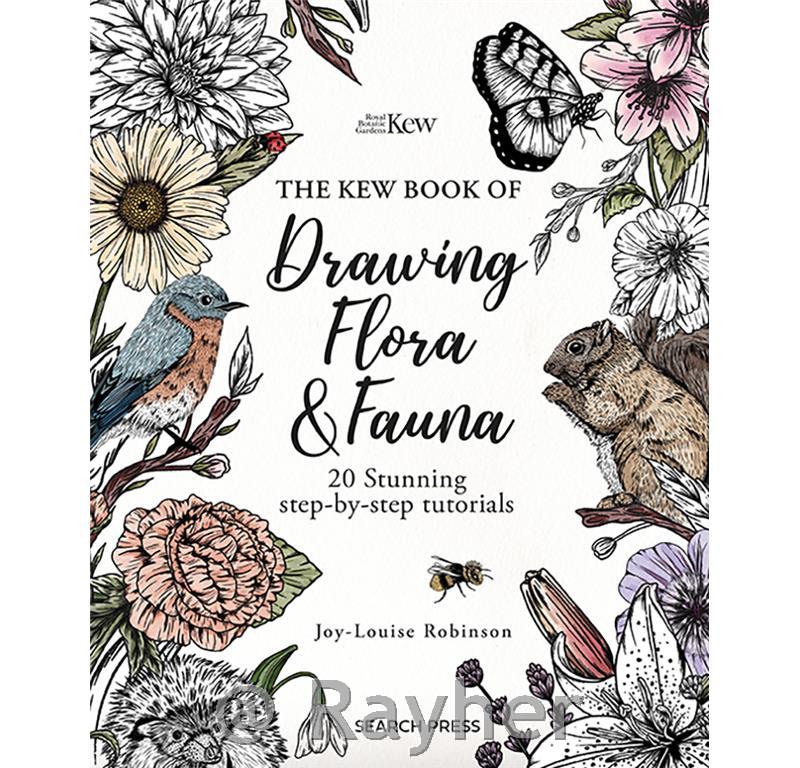 Libro Book of Drawing Flora and Fauna