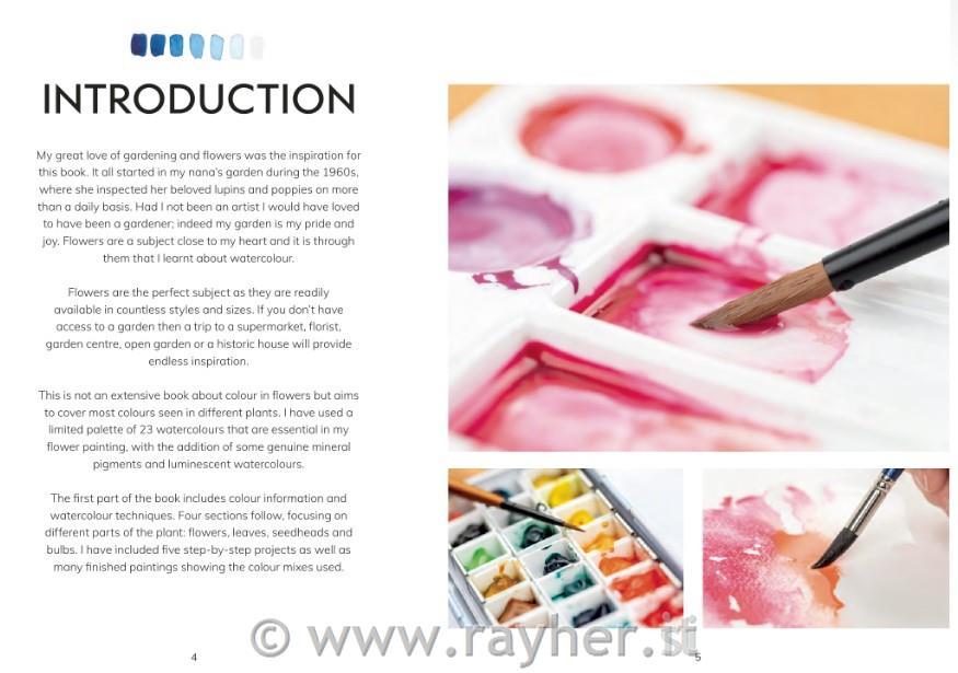 Knjiga Watercolour Botanicals