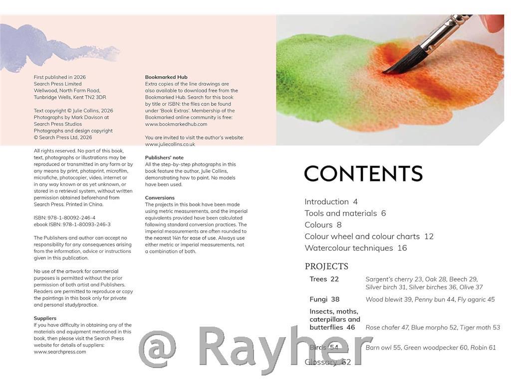 Libro The Colour Mixing Guide:Watercolour Woodland