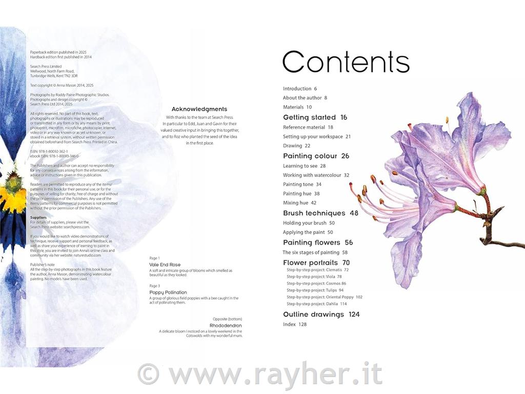 Libro The Modern Flower Painter