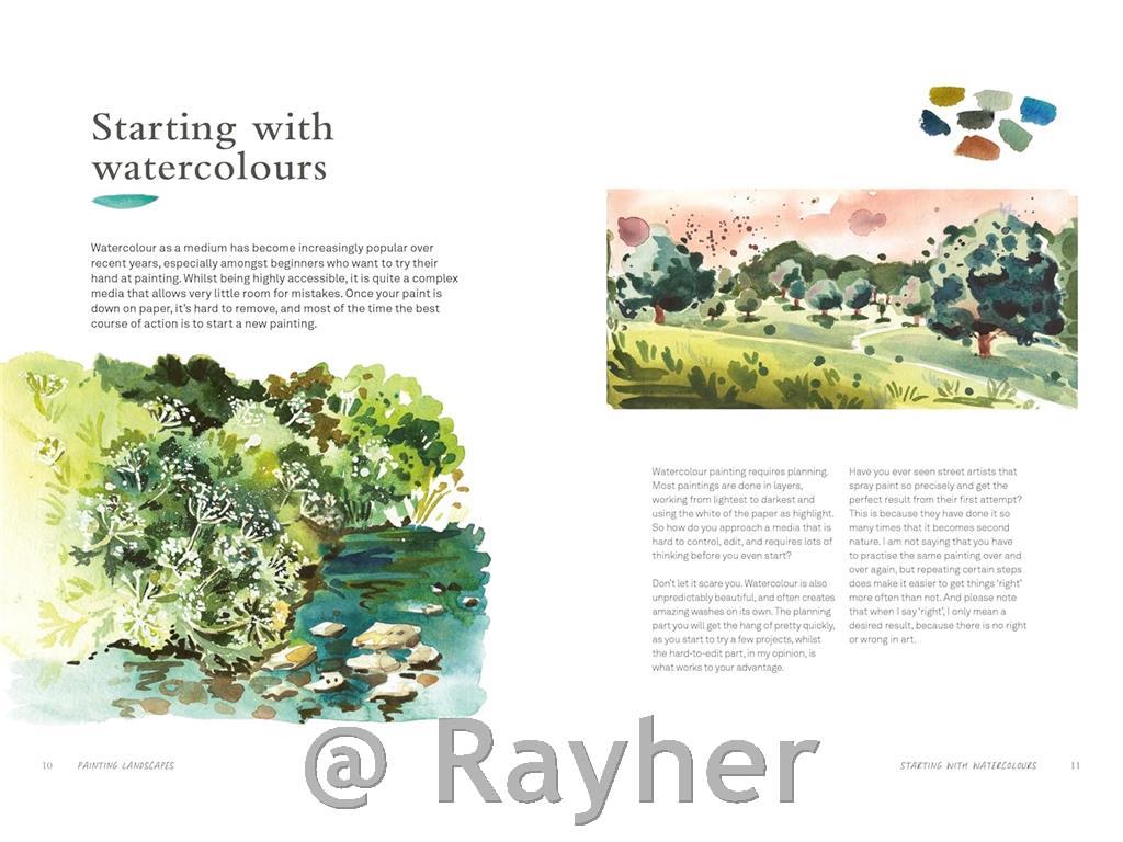 Libro Painting Landscapes