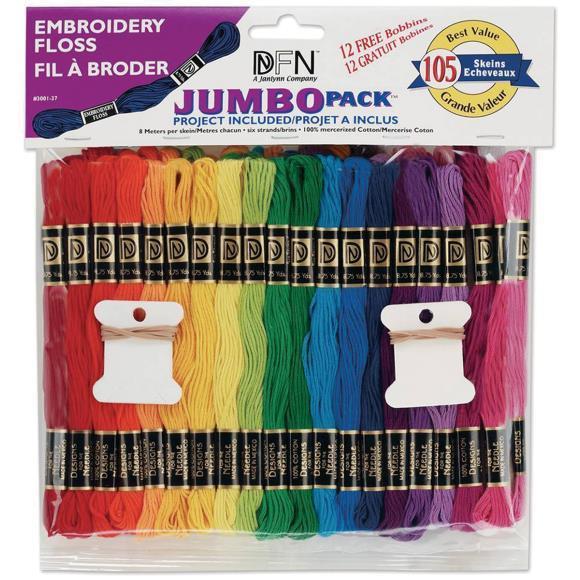 Cotton Embroidery Floss Jumbo Pack