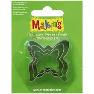 Stampini Makins farfalle, set 3