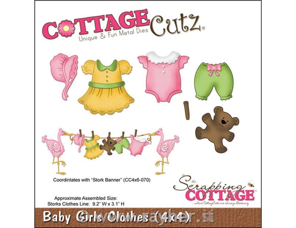 Šablone CottageCutz, Otroške obleke