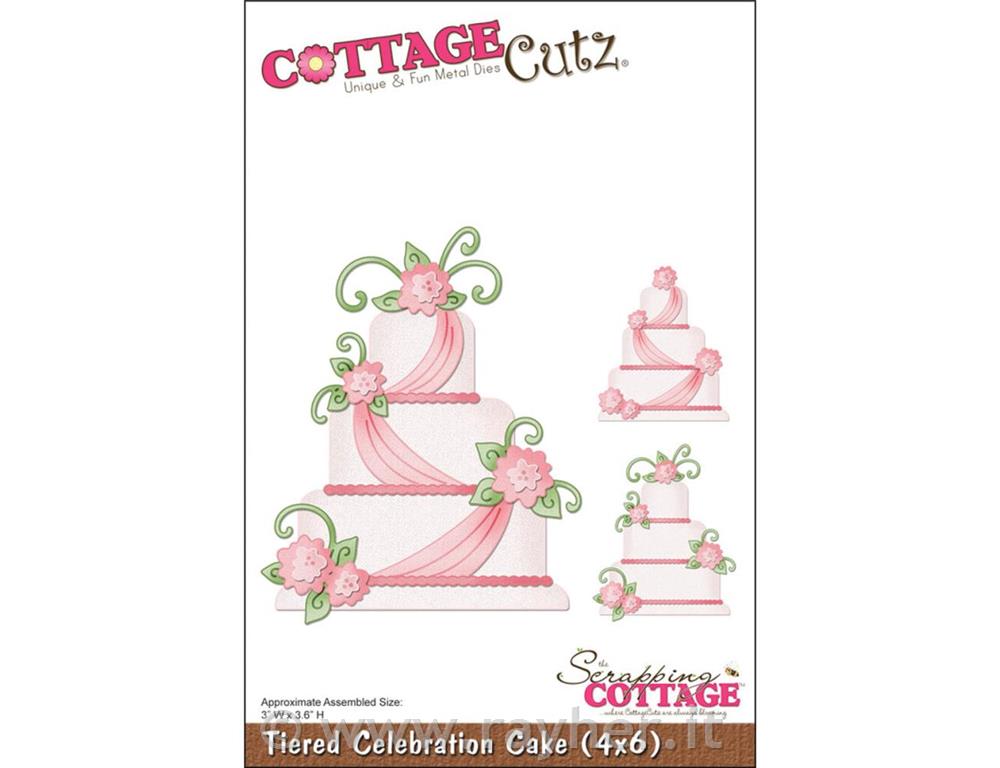 Fustella Cottage Cutz, Torta di festa