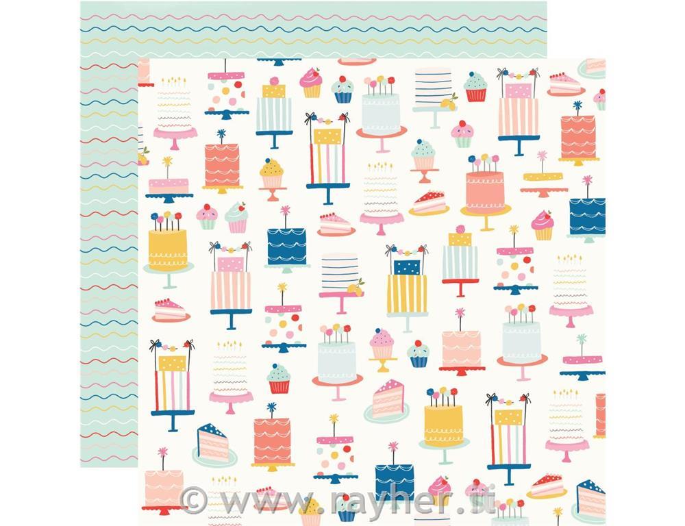 Carta scrapbook All the Cake