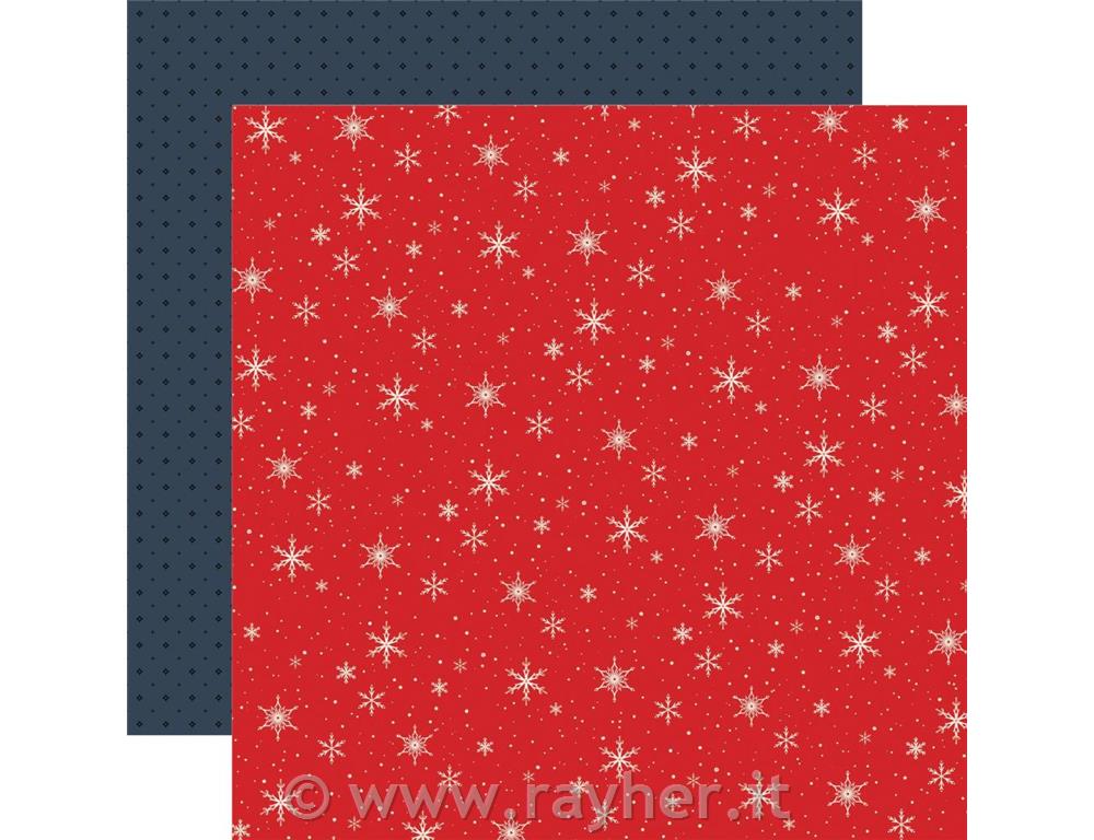 Carta Scrapbooking Snowflake Sky30,5x30,5 cm