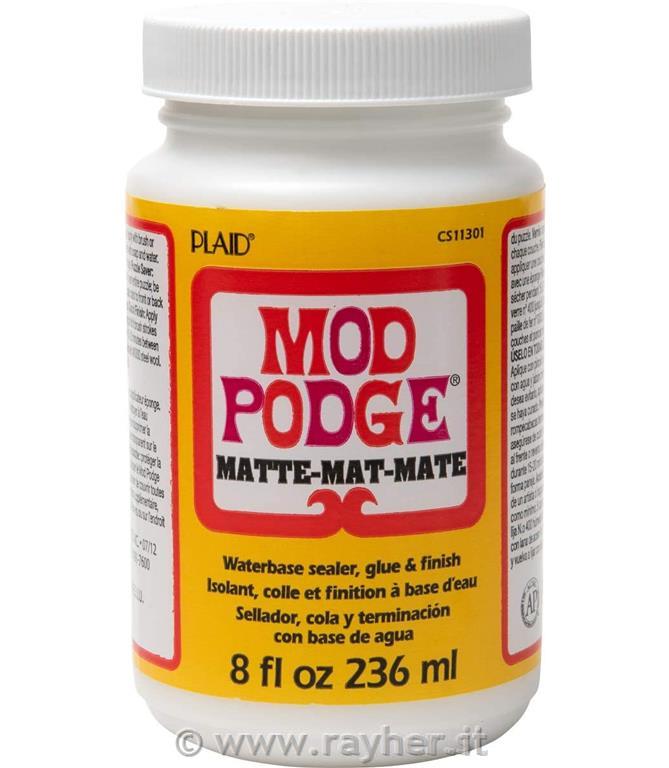 Lepilo in lak MOD PODGE, nesvetleč, 236ml