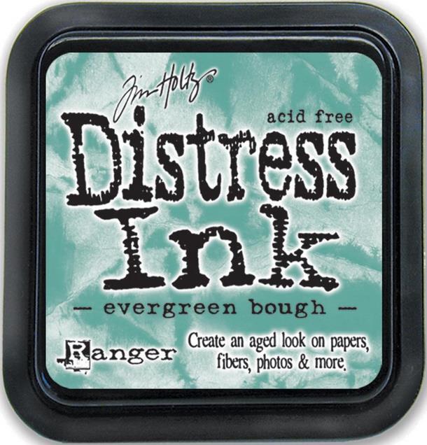 Distress Ink blazinica,Evergreen Bough