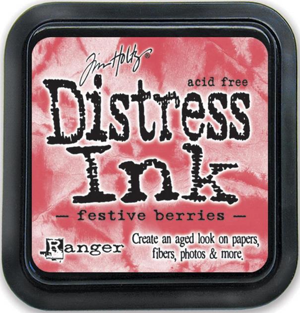 Distress Ink blazinica,Festive Berries