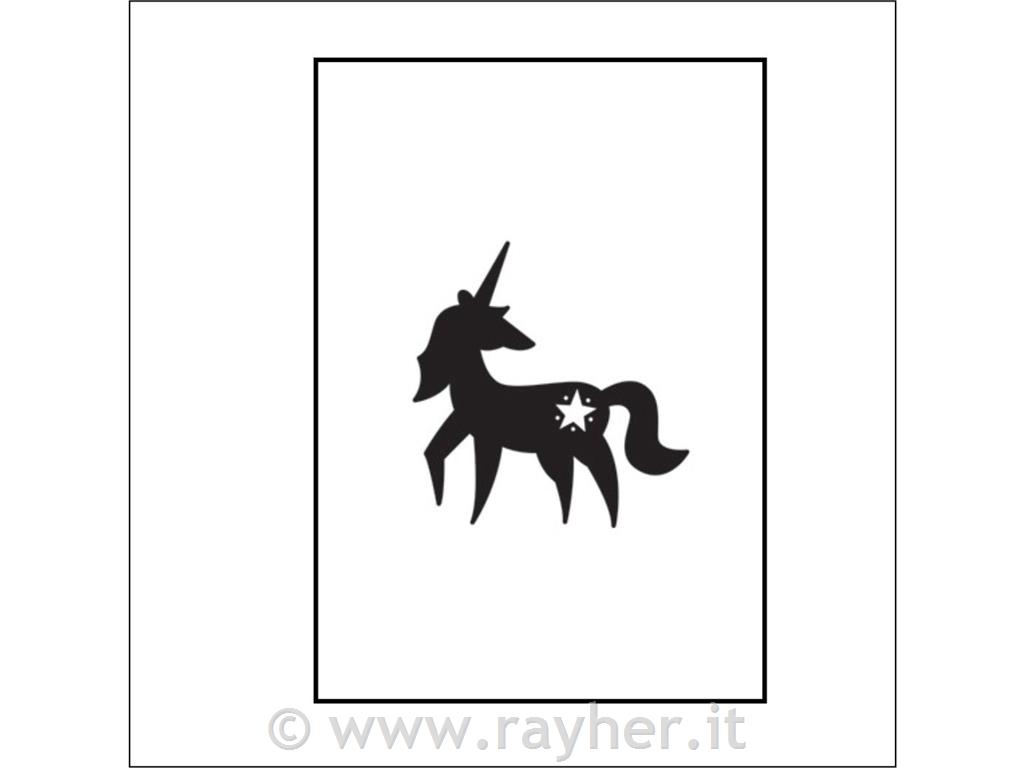 Cartella per embossare DARICE, Unicorn