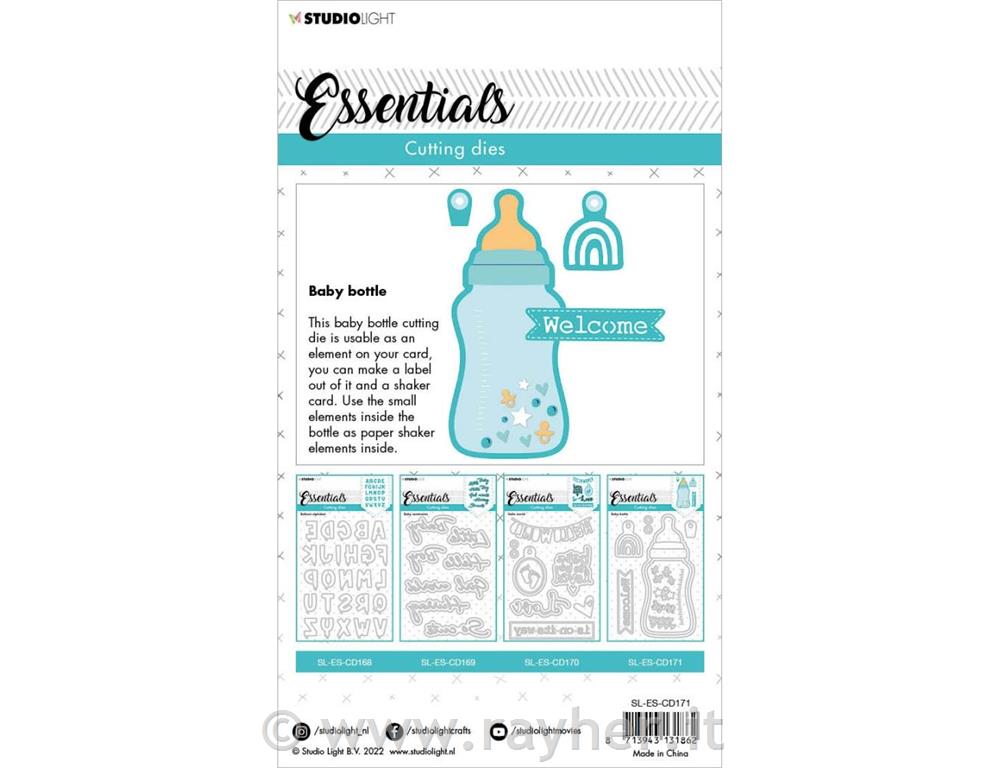 Rezalna šablona Otroška steklenička