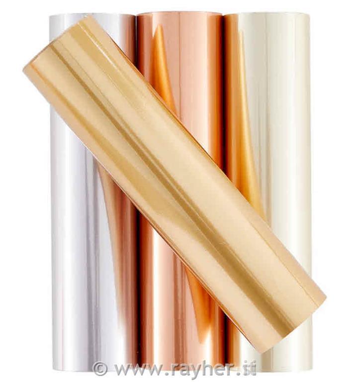 Glimmer Foil, set 4, Satin Metallics