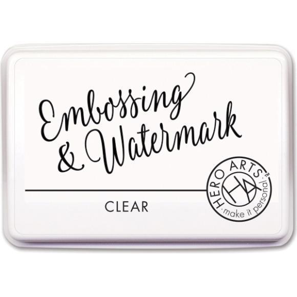 Emboss & Watermark Ink clear