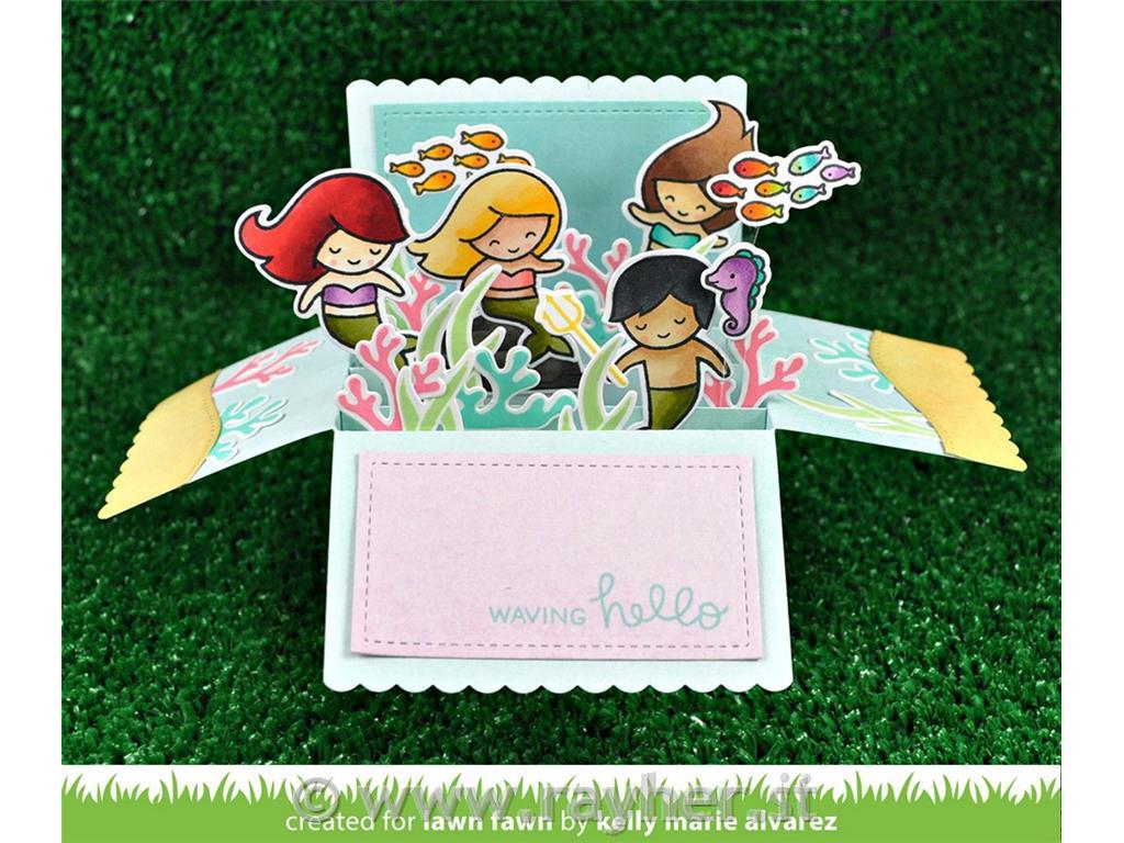 Štampiljke Lawn Fawn,Mermaid For You