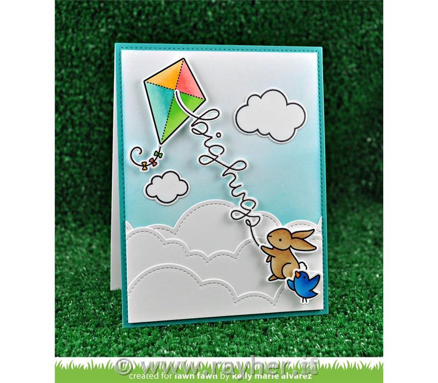 Štampiljke Lawn Fawn, Yay, Kites!