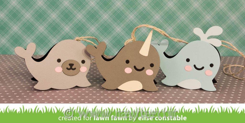 Fustella Lawn Fawn, Narwhal And Friends