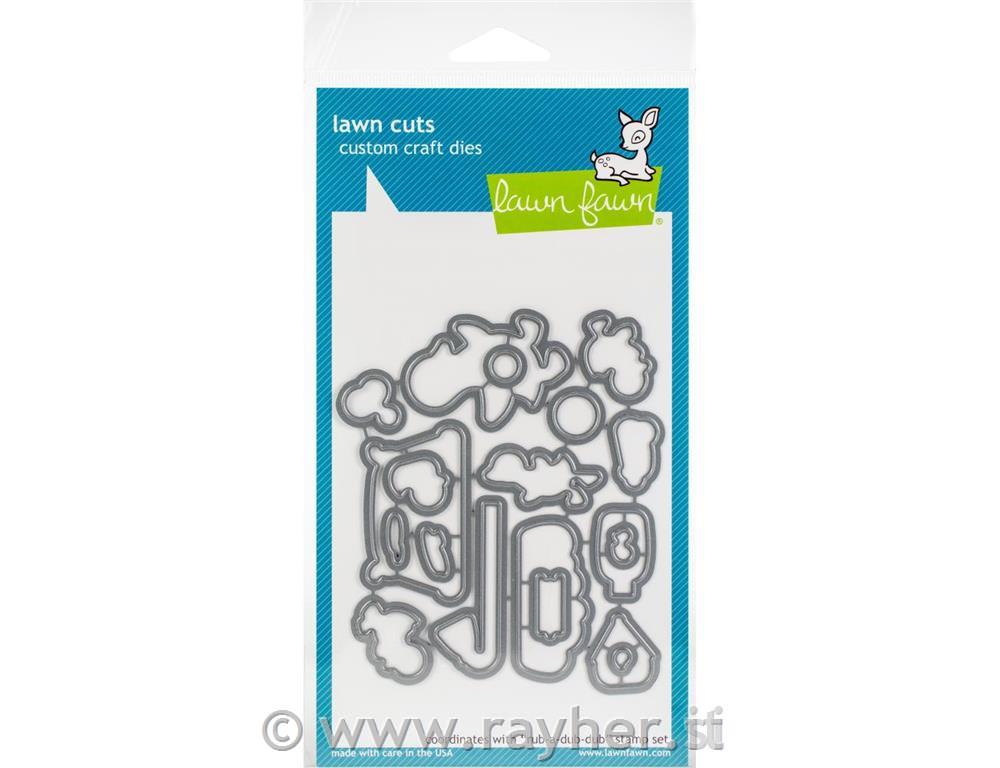 Fustelle Lawn Fawn,Rub-A-Dub-Dub