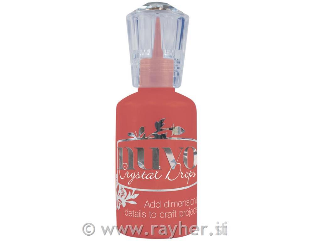 NUVO CRYSTAL DROPS,GLOSS-RED BERRY ,30ml
