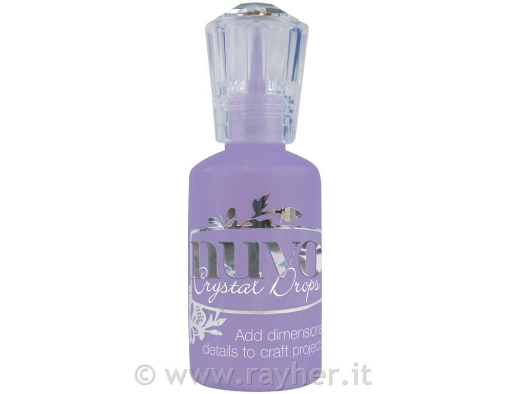 NUVO CRYSTAL DROPS,GLOSS-SWEET LILAC , 30ml