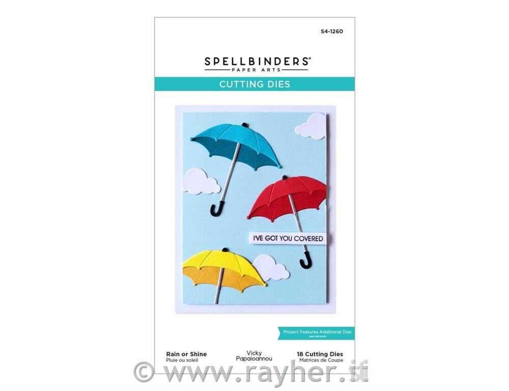 Fustella Spellbinders Rain or Shine, set18
